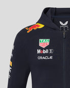 Red Bull Racing F1 2025 Team Full Zip Hooded Sweatshirt- Navy Hoodies Red Bull Racing 