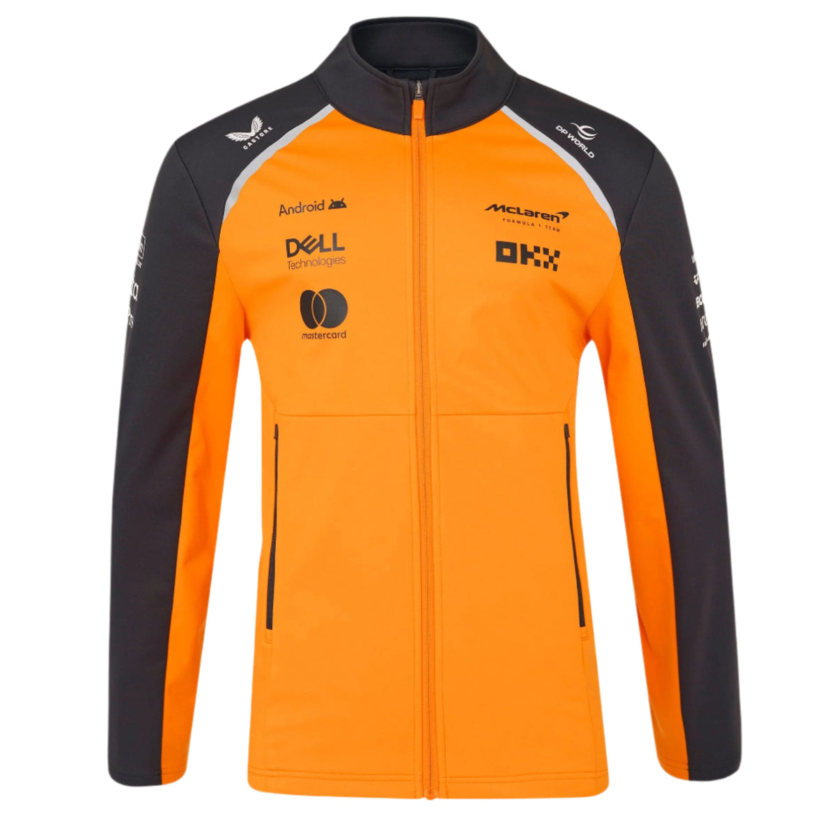 McLaren F1 2025 Team Softshell Jacket - Papaya – CMC Motorsports®