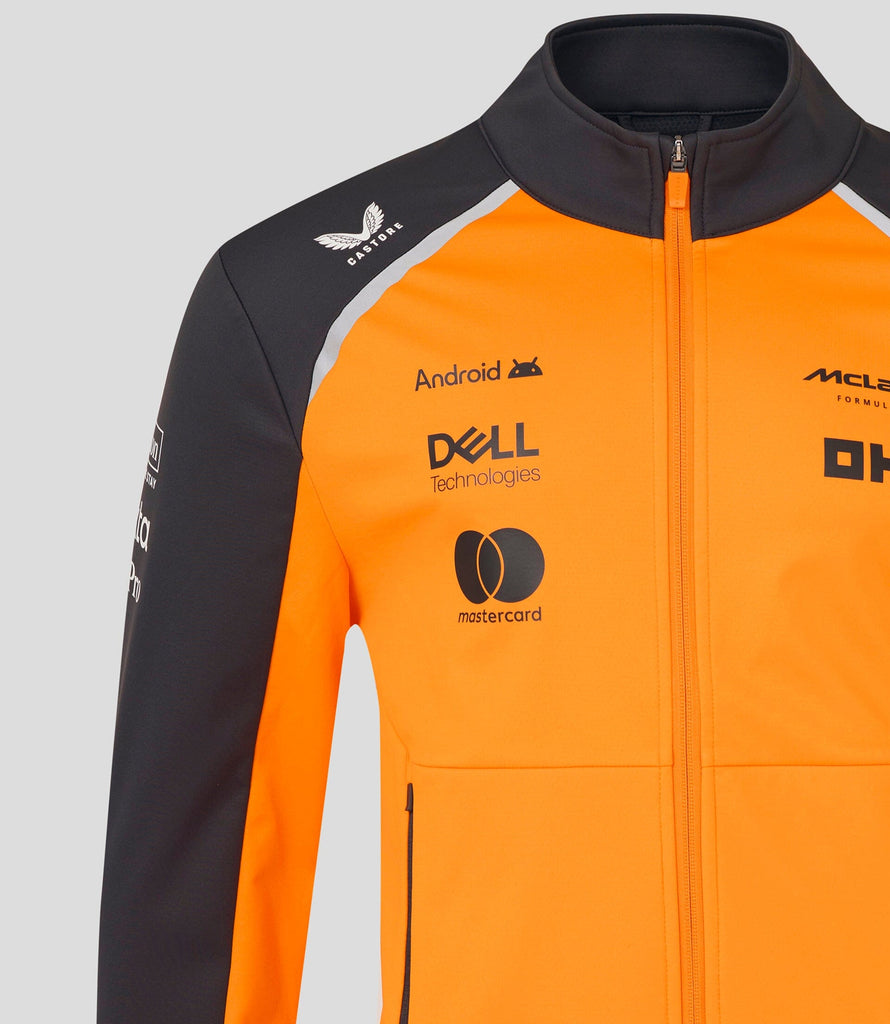 McLaren F1 2024 Team Softshell Jacket - Papaya Jackets McLaren-Castore 