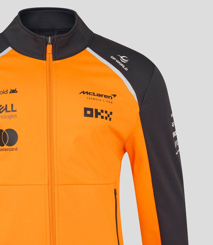 McLaren F1 2024 Team Softshell Jacket - Papaya Jackets McLaren-Castore 