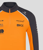 McLaren F1 2025 Team 1/4 Zip Mid Layer - Papaya Jackets McLaren-Castore 