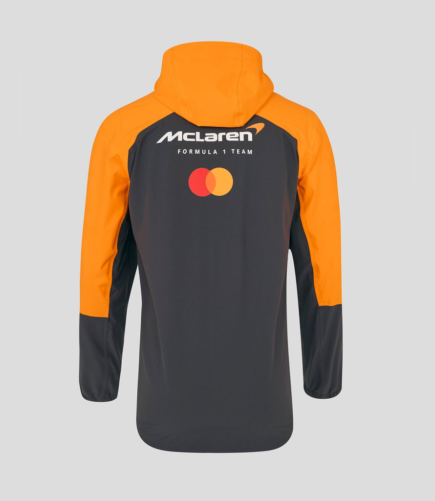McLaren F1 2025 Team Lightweight Rain Jacket - Phantom Jackets McLaren-Castore 
