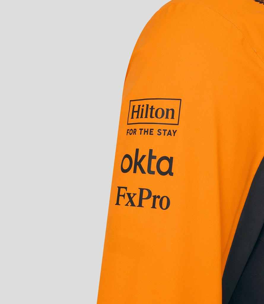 McLaren F1 2025 Team Lightweight Rain Jacket - Phantom Jackets McLaren-Castore 
