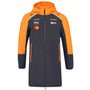 McLaren F1 2025 Team Longline Padded Jacket - Phantom Jackets McLaren-Castore 