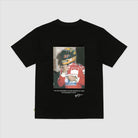 Ayrton Senna F1 x Tag Heuer 88 T-Shirt - White/Black T-shirts Ayrton Senna XS Black 