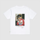 Ayrton Senna F1 x Tag Heuer 88 T-Shirt - White/Black T-shirts Ayrton Senna XS White 