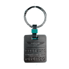 Aston Martin Cognizant Aramco F1 Team Square Keyring Keyrings Aston Martin F1 