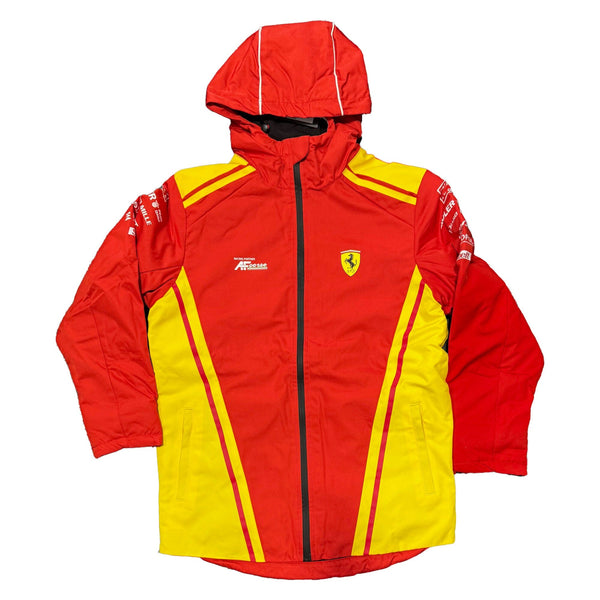 Ferrari ジャケット Scuderia Ferrari Hypercar Le Mans Men's Team Padded Jacket - Red