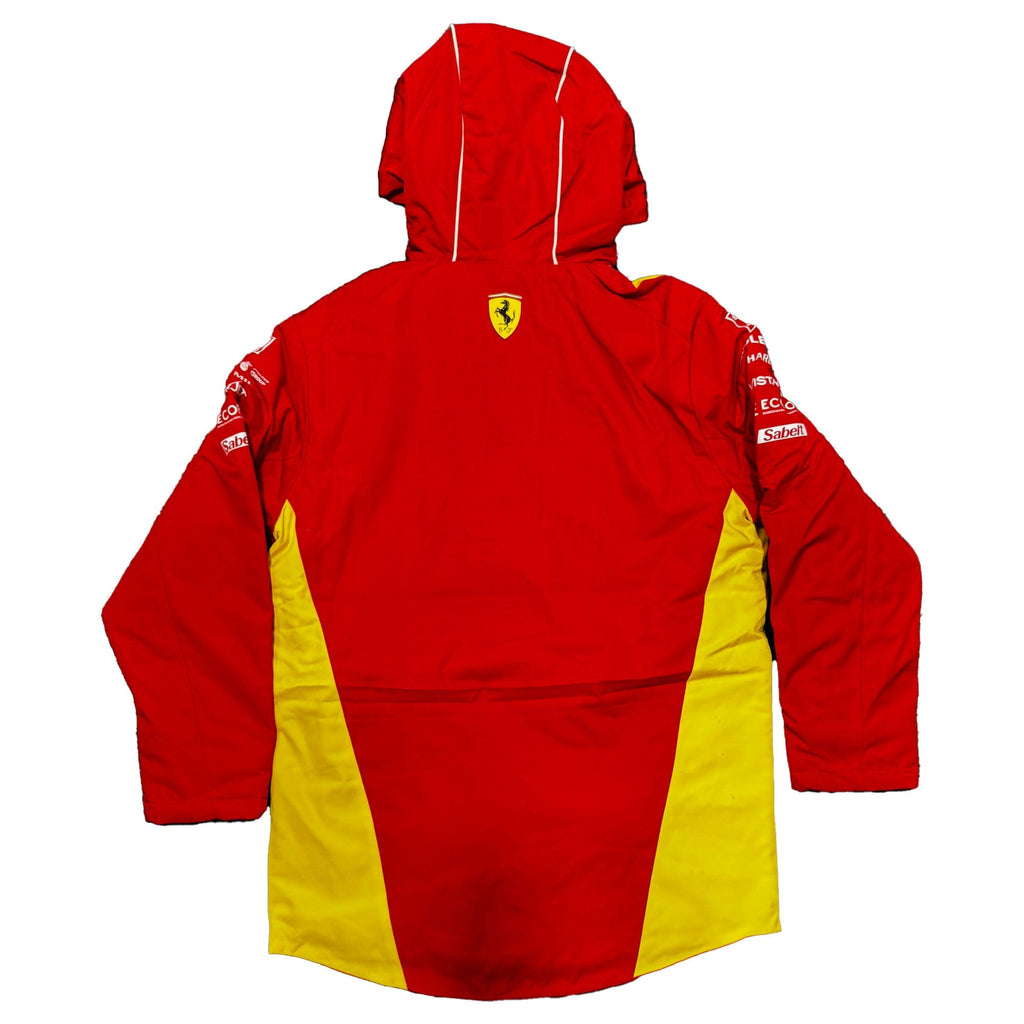 Scuderia Ferrari Hypercar Le Mans 2024 Men's Team Padded Jacket - Red Jackets Scuderia Ferrari Lemans 