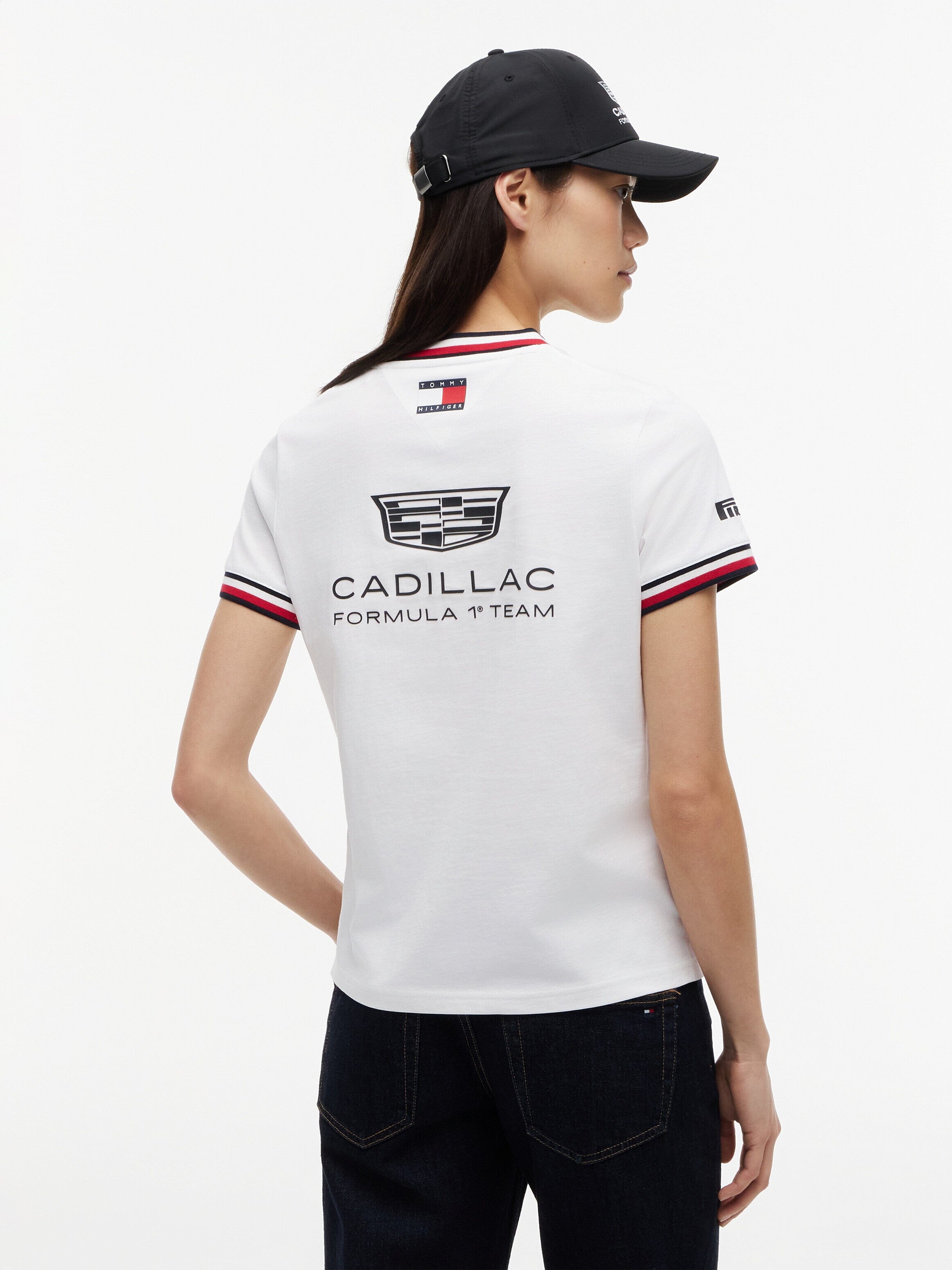 Cadillac F1 Women's 2026 Team T-Shirt - White T-shirts Cadillac F1 