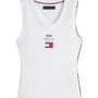 Cadillac F1 Women's Logo Tank Top - White Tank Tops Cadillac F1 