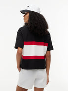 Cadillac F1 Women's Boxy Polo Shirt - Black Polos Cadillac F1 