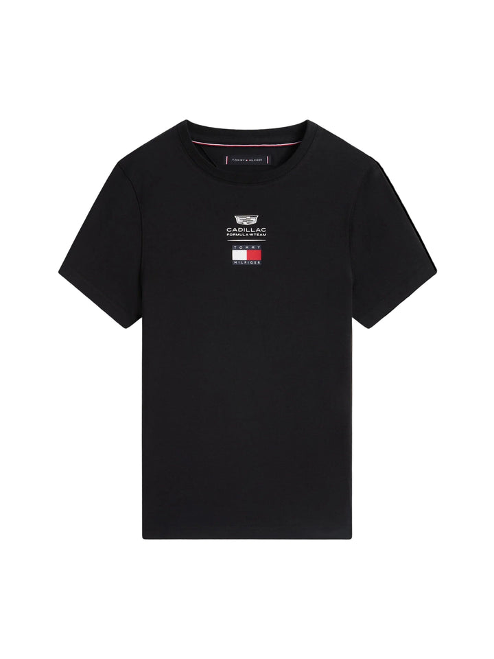 Cadillac F1 Women's Logo Fitted T-Shirt - Black T-shirts Cadillac F1 