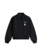 Cadillac F1 Racing Women's Logo Coach Jacket - Black Jackets Cadillac F1 