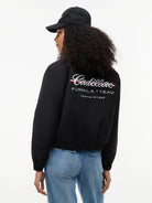 Cadillac F1 Racing Women's Logo Coach Jacket - Black Jackets Cadillac F1 