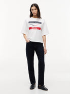 Cadillac F1 Women's Chevron T-Shirt - White T-shirts Cadillac F1 