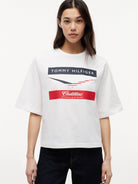 Cadillac F1 Women's Chevron T-Shirt - White T-shirts Cadillac F1 