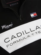 Cadillac F1 Racing Women's Special Edition Miami GP 1/2 Zip Sweatshirt - White Sweatshirt Cadillac F1 