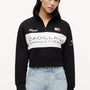 Cadillac F1 Racing Women's Special Edition Miami GP 1/2 Zip Sweatshirt - White Sweatshirt Cadillac F1 