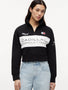 Cadillac F1 Racing Women's Special Edition Miami GP 1/2 Zip Sweatshirt - White Sweatshirt Cadillac F1 