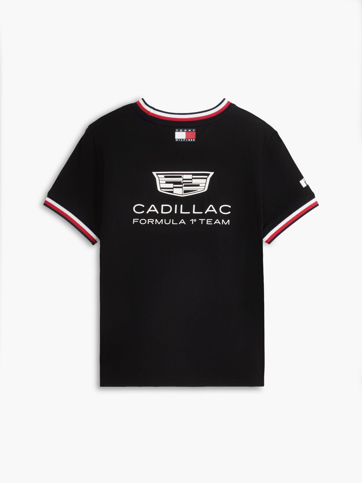 Cadillac F1 Racing Women's 2026 Team T-Shirt - White/Black T-shirts Cadillac F1 