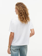 Cadillac F1 Racing Women's Shield T-Shirt - White T-shirts Cadillac F1 