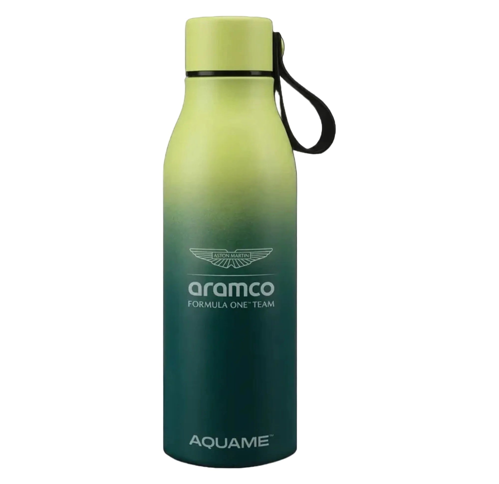 Aston Martin F1 x Aquame Team Water Bottle - Bold Lime Teal Drinkware Aston Martin F1 