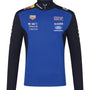 Red Bull Racing F1 2026 Team 1/4 Zip Mid Layer - Blue/Navy Sweaters Red Bull Racing 