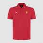 Scuderia Ferrari F1 Men's Polo Shirt -Dark Cherry/Puma Black Polos Scuderia Ferrari XS Red 