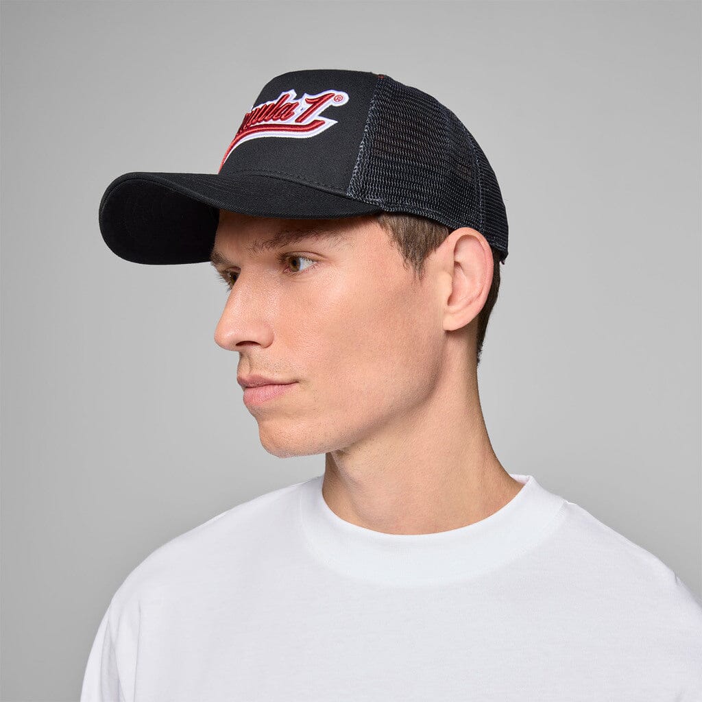 Formula 1 Tech Collection F1 Legacy Trucker Hat - Black/Blue Hats Formula 1 