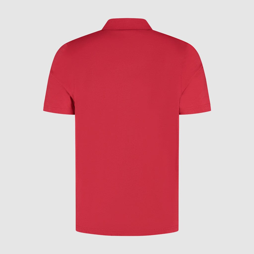Scuderia Ferrari F1 Men's Polo Shirt -Dark Cherry/Puma Black Polos Scuderia Ferrari 