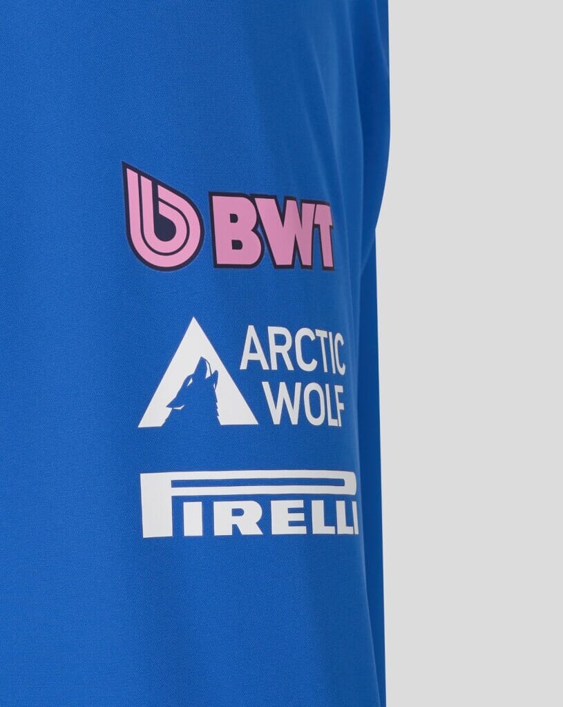 Alpine Racing F1 2026 Team Rain Jacket - Lapis Blue Jackets Alpine 