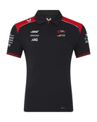 Haas Racing F1 2026 Men's Team Polo Shirt - Black Polos Haas F1 Racing Team 