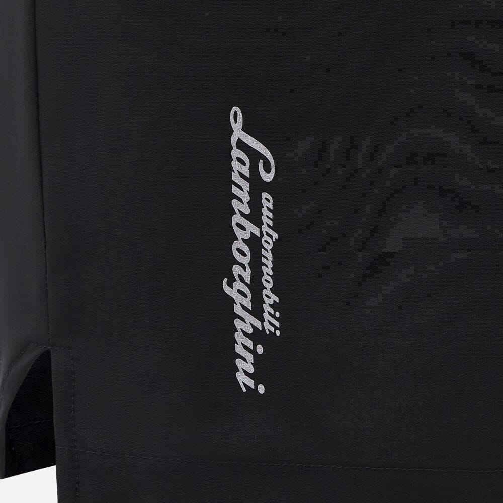Automobili Lamborghini Men's Activewear Shorts - Black/Blue Shorts Automobili Lamborghini 
