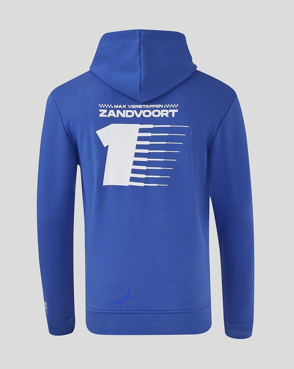 Red Bull Racing F1 Max Verstappen Special Edition Zandvoort Netherlands Hoodie - Blue T-shirts Red Bull Racing 