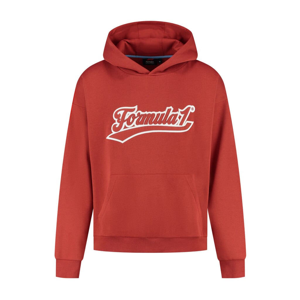 Formula 1 Tech Heritage Graphic Hoodie - Black/Red Hoodies Formula 1 S Red 