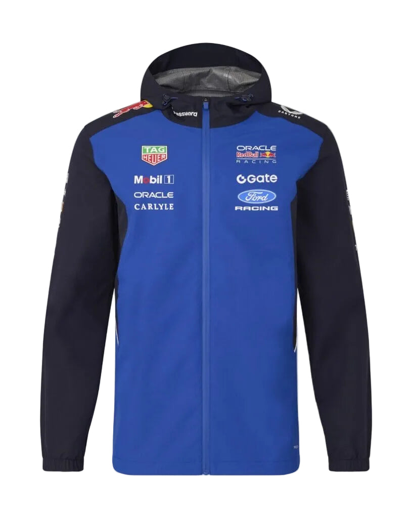 Red Bull Racing F1 2026 Team Rain Jacket - Blue/Navy Jackets Red Bull Racing 