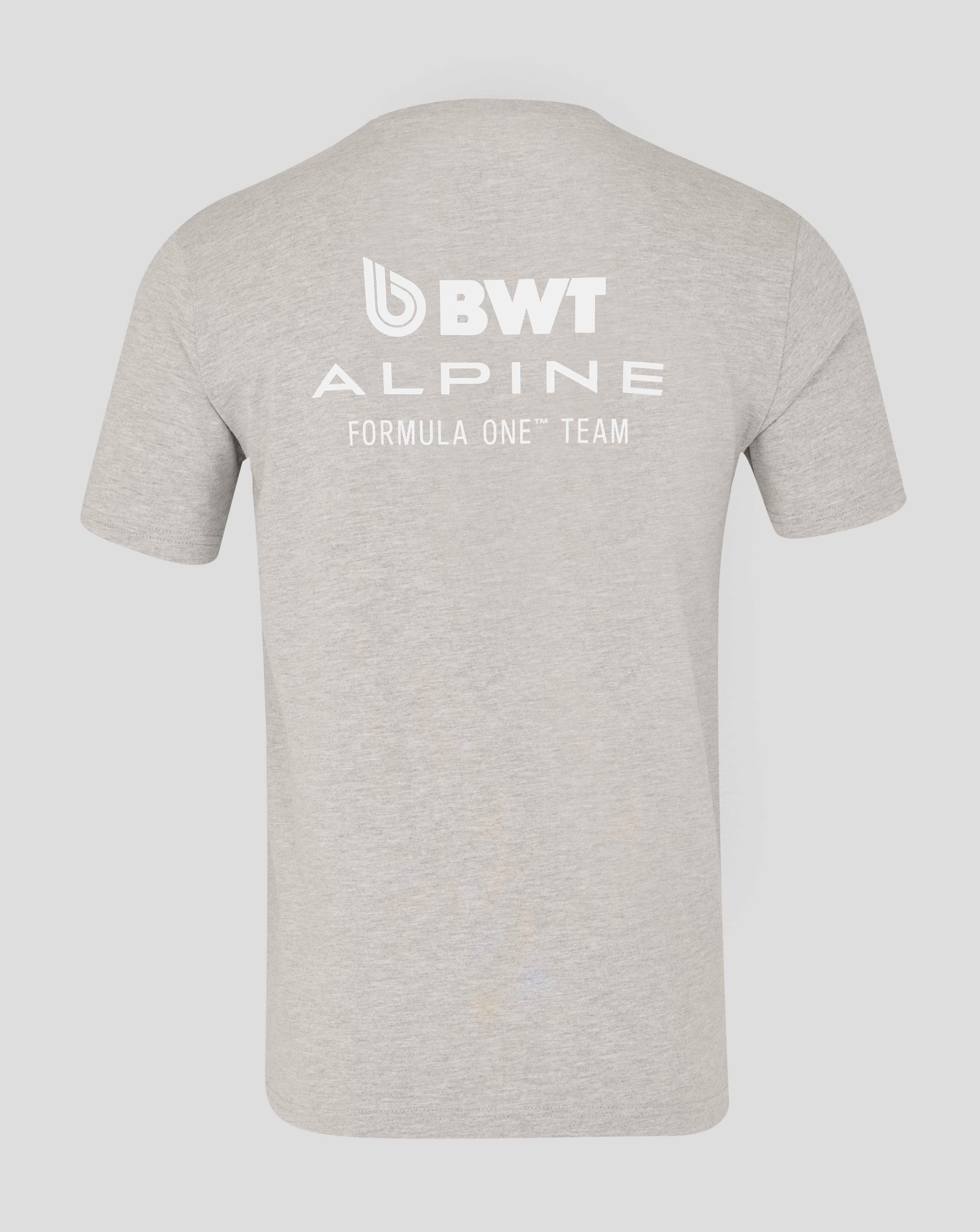 Alpine Racing F1 Regular Fit T-Shirt - Grey T-shirts Alpine 