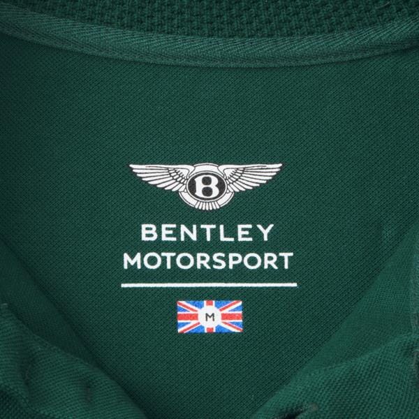 Bentley Motorsports Men's Travel Polo Shirt - Green Polos Bentley 