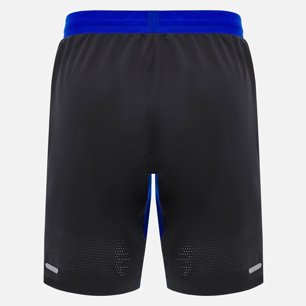 Automobili Lamborghini Men's Activewear Shorts - Black/Blue Shorts Automobili Lamborghini 