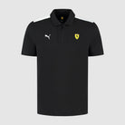 Scuderia Ferrari F1 Men's Polo Shirt -Dark Cherry/Puma Black Polos Scuderia Ferrari XS Black 