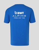 Alpine Racing F1 Relaxed Fit T-Shirt - Blue T-shirts Alpine 