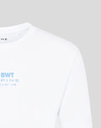 Alpine Racing F1 Franco Colapinto Relaxed Fit T-Shirt- White/Blue Ice T-shirts Alpine 