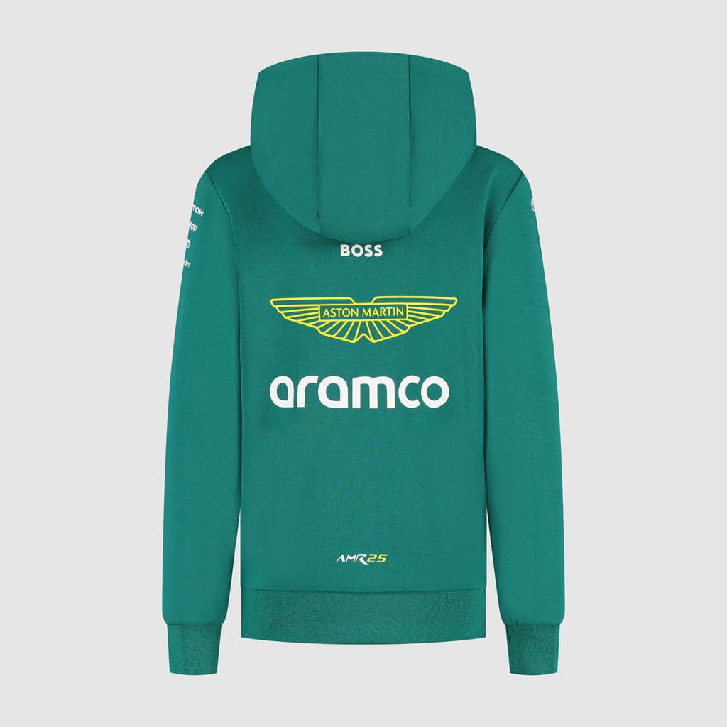 Aston Martin F1 Kids 2025 Team Hoodie - Youth Green Hoodies Aston Martin F1 