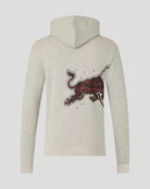 Red Bull Racing F1 Graphic Bull Hoodie - Grey Marl Hoodies Red Bull Racing 
