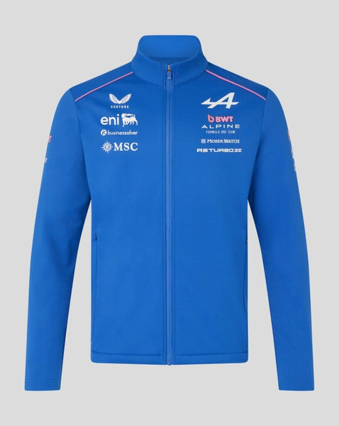 Alpine Racing F1 2026 Team Softshell Jacket - Lapis Blue – CMC