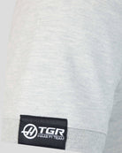Haas Racing F1 Small Logo Polo Shirt - Grey Marl Polos Haas F1 Racing Team 
