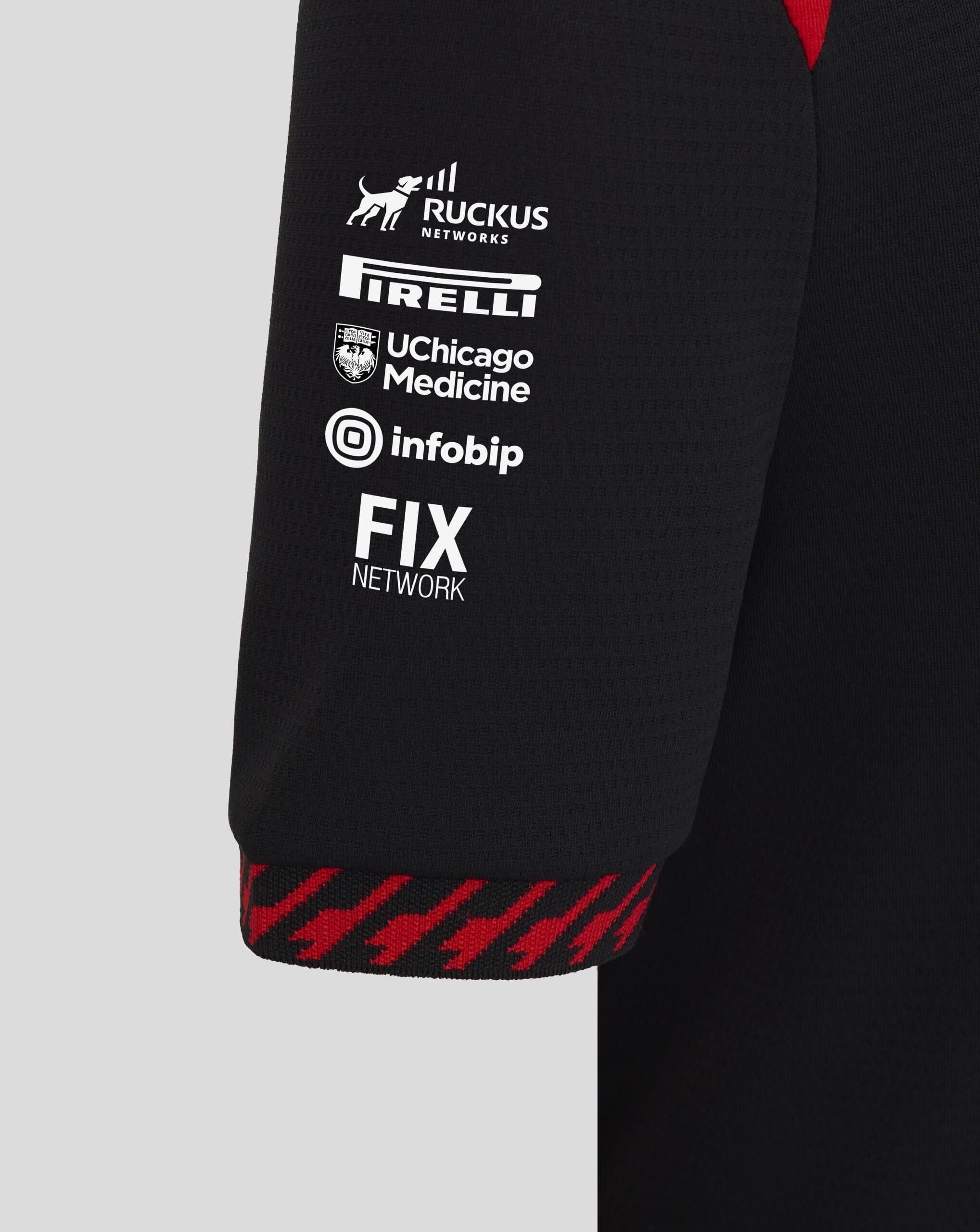 Haas Racing F1 2026 Kids Team Polo Shirt - Youth Black Polos Haas F1 Racing Team 