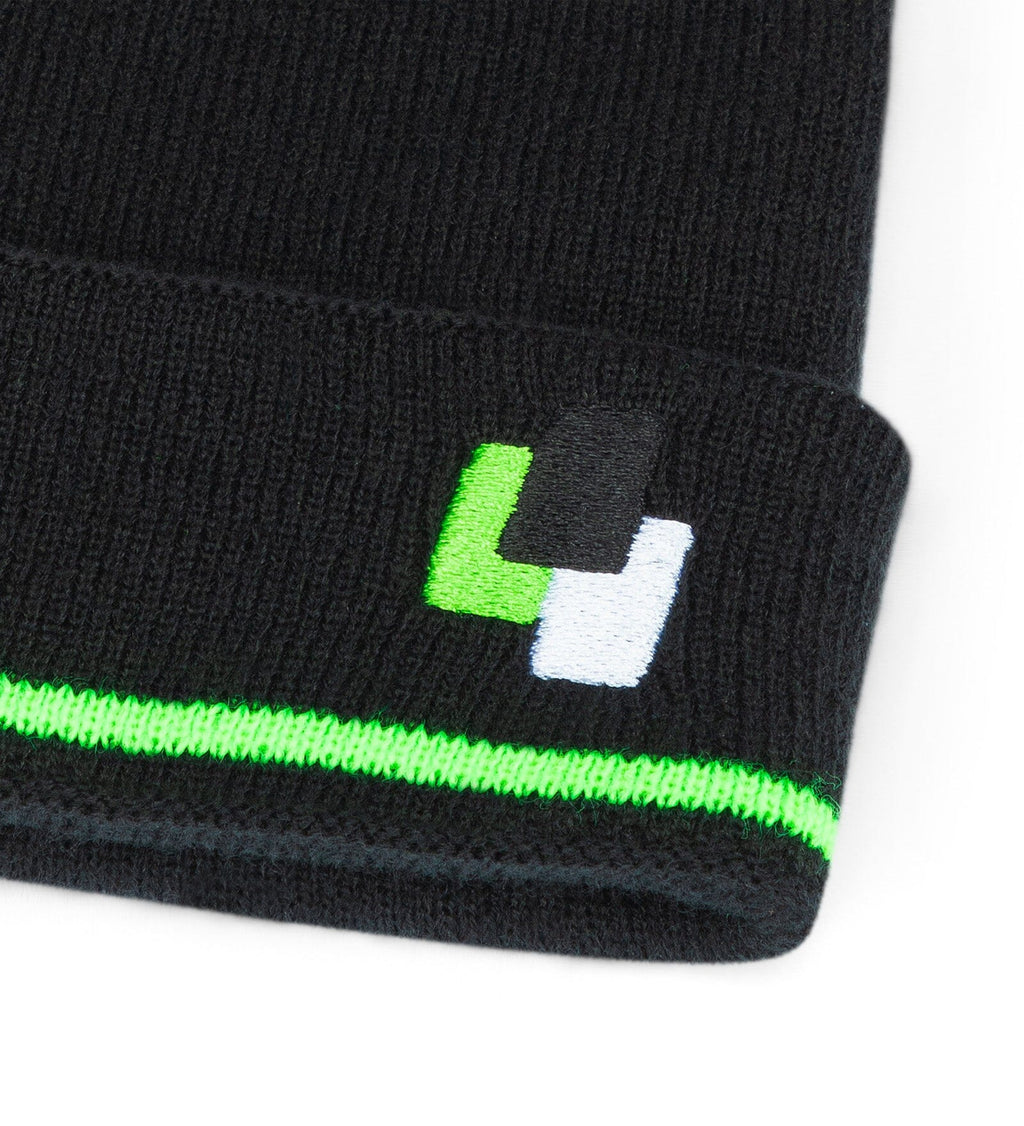 Stake F1 Kick Sauber 2024 Team Beanie Hat - Black Hats Stake F1 Kick Sauber 