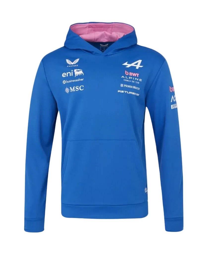 Alpine Racing F1 2026 Team Hoodie - Lapis Blue Hoodies Alpine 